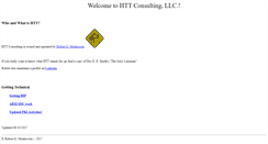 Desktop Screenshot of htt-consult.com