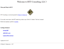 Tablet Screenshot of htt-consult.com